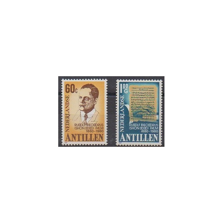 Buy this set of stamps of Netherlands Antilles of the year 1981 (Nb 623/624).