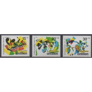 Buy this set of stamps of Netherlands Antilles of the year 1972 (Nb 434/436).