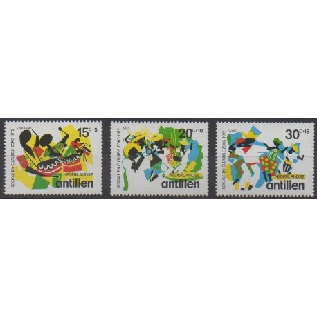 Netherlands Antilles - 1972 - Nb 434/436 - Music