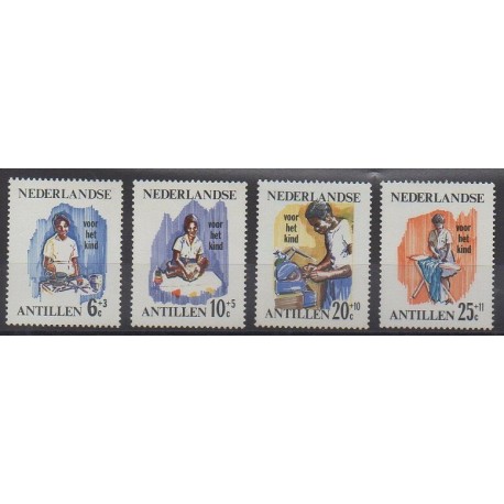 Netherlands Antilles - 1966 - Nb 361/364