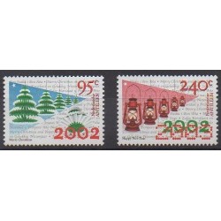 Antilles néerlandaises - 2002 - No 1317/1318 - Noël