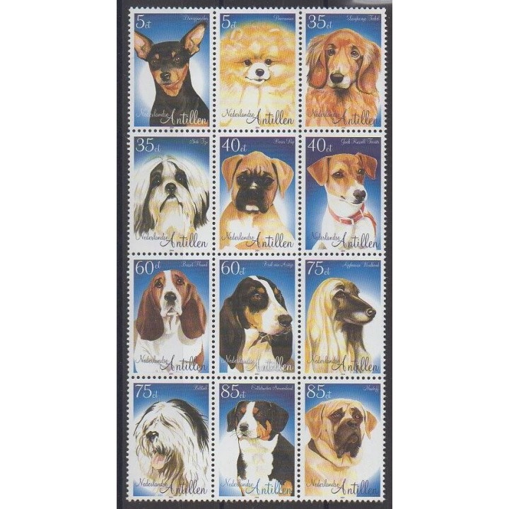 Acheter cette série de timbres des Antilles néerlandaises de l'année 2004 (No 1447/1458).