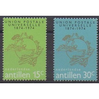 Buy this set of stamps of Netherlands Antilles of the year 1974 (Nb 475/476).