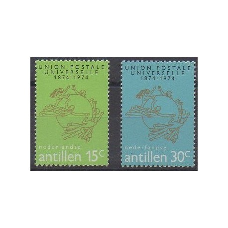 Netherlands Antilles - 1974 - Nb 475/476 - Postal Service