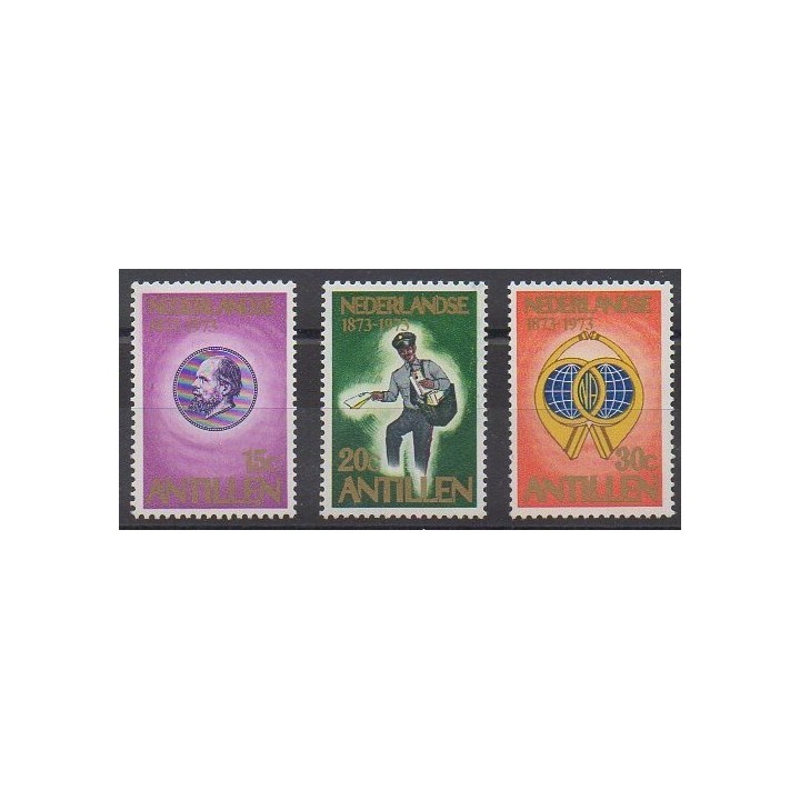 Acheter cette série de timbres des Antilles néerlandaises de l'année 1973 (No 454/456).