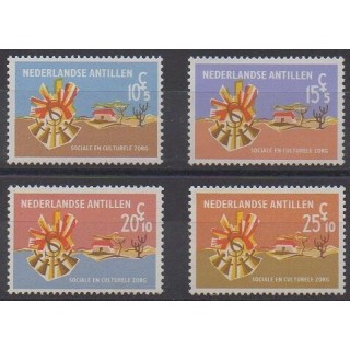 Buy this set of stamps of Netherlands Antilles of the year 1968 (Nb 381/384).