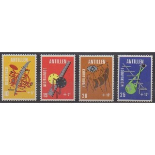 Acheter cette série de timbres des Antilles néerlandaises de l'année 1970 (No 408/411).