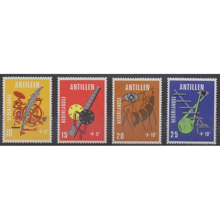 Acheter cette série de timbres des Antilles néerlandaises de l'année 1970 (No 408/411).