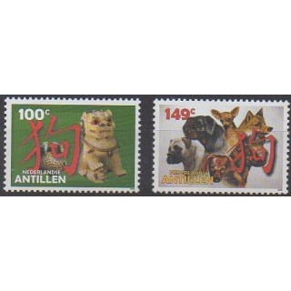 Buy this set of stamps of Netherlands Antilles of the year 2006 (Nb 1575/1576).