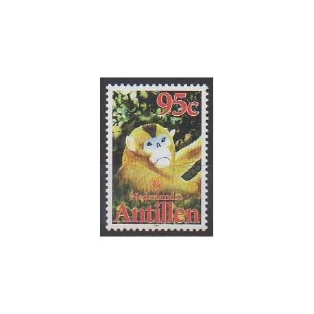 Antilles néerlandaises - 2004 - No 1416 - Mammifères - Horoscope