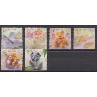 Acheter cette série de timbres d'Australie de l'année 1999 (No 1767/1772).