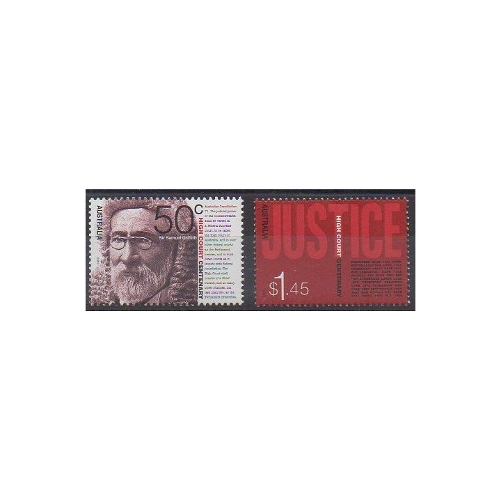 Acheter cette série de timbres d'Australie de l'année 2003 (No 2147/2148).