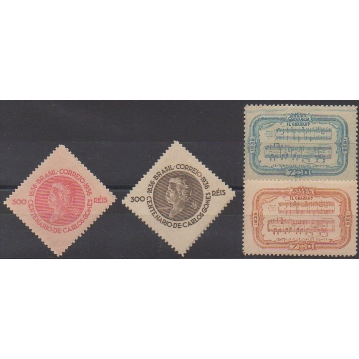 Acheter cette série de timbres du Brésil de l'année 1936 (No 307/310). - Neuf avec charnière