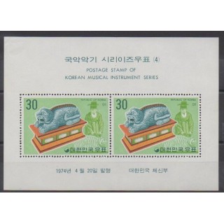 Buy this souvenir sheet  of South Korea of the year 1974 (Nb BF257).