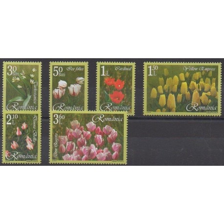Roumanie - 2006 - No 5083/5088 - Fleurs