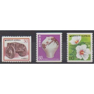 Acheter cette série de timbres de Corée du Sud de l'année 1993 (No 1601/1603).