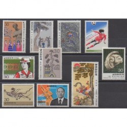 Corée du Sud - 1980 - No 1071/1080