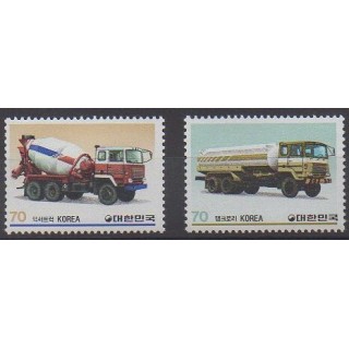 Buy this set of stamps of South Korea of the year 1983 (Nb 1203/1204).