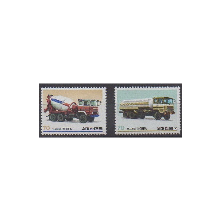 Acheter cette série de timbres de Corée du Sud de l'année 1983 (No 1203/1204).