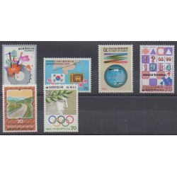 Corée du Sud - 1984 - No 1232/1237