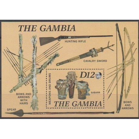Gambie - 1986 - No BF31 - Musique