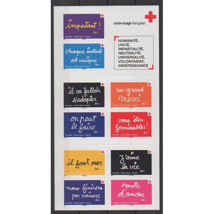 Acheter ce carnet de France de l'année 2021 (No BC1980).
