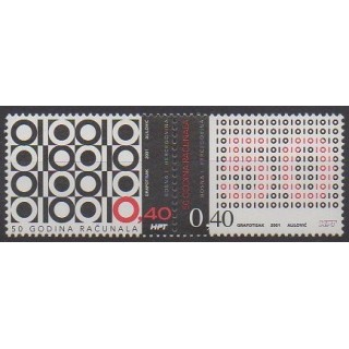 Buy this set of stamps of Bosnia and Herzegovina of the year 2001 (Nb 55A/55B).