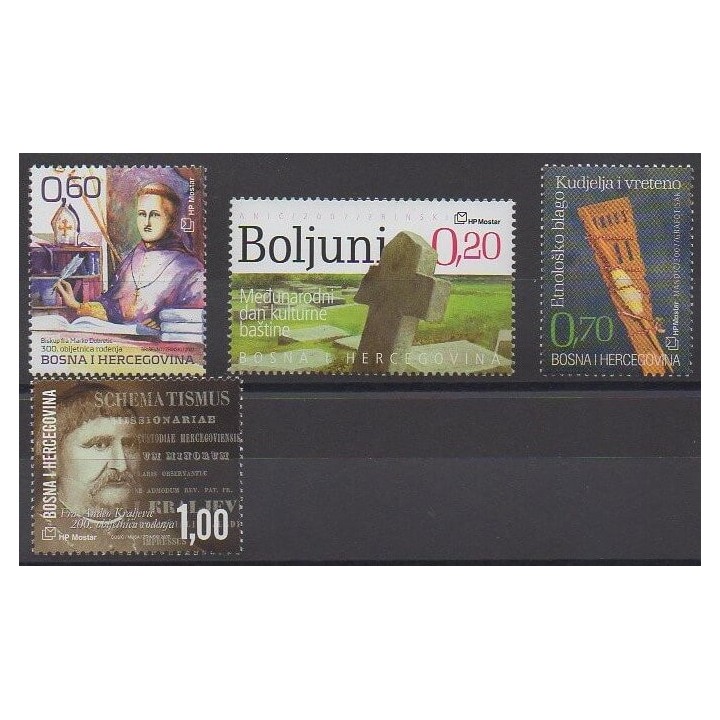 Acheter cette série de timbres de Bosnie-Herzégovine Herceg-Bosnie de l'année 2007 (No 187/190).