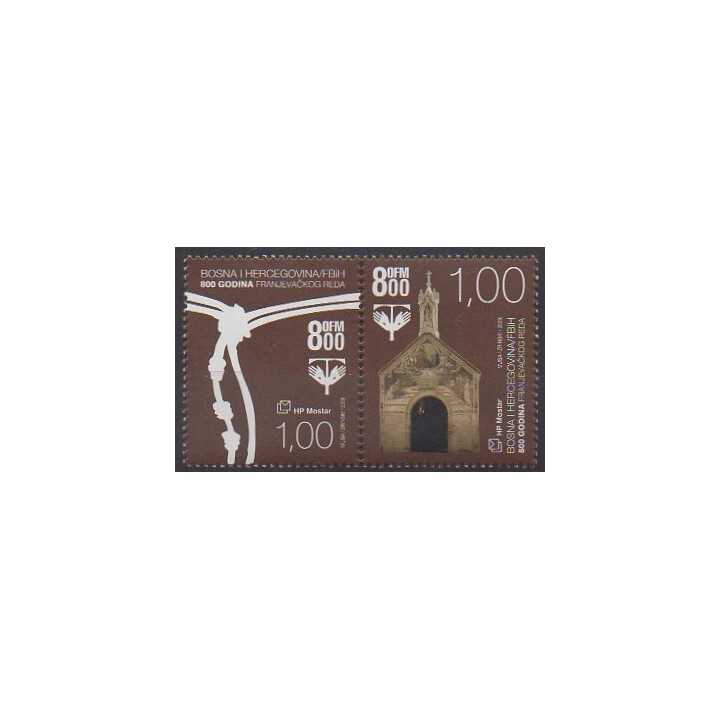 Acheter cette série de timbres de Bosnie-Herzégovine Herceg-Bosnie de l'année 2009 (No 240/241).