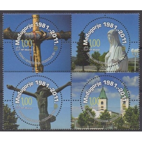 Bosnia and Herzegovina Herceg-Bosna - 2011 - Nb 285/288 - Religion