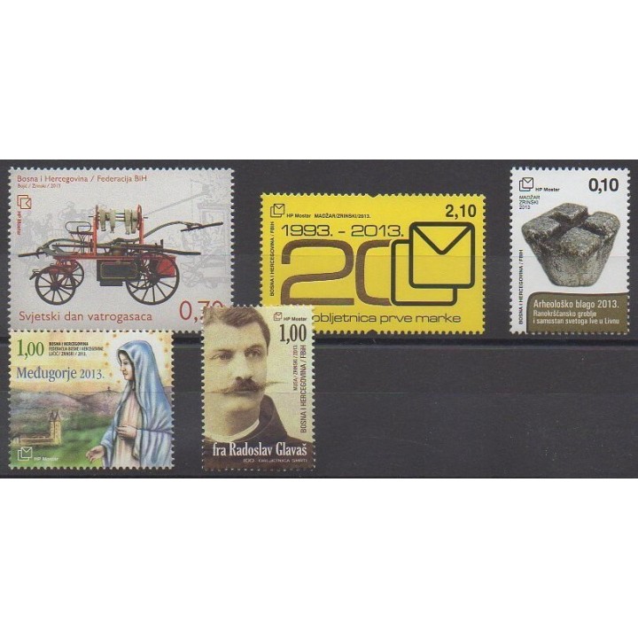 Buy this set of stamps of Bosnia and Herzegovina of the year 2013 (Nb 330/334).