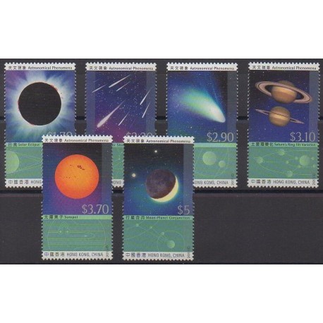 Hong Kong - 2015 - Nb 1780/1785 - Astronomy