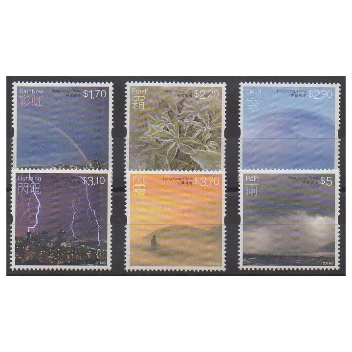 Buy this set of stamps of Hong Kong of the year 2014 (Nb 1712/1717).