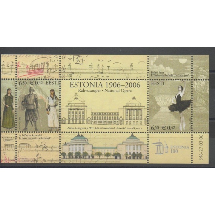Timbres - musique - Estonie - 2006- No BF 24