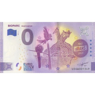 Euro banknote memory - 2021 - Bioparc - Projets Nature - (Maine-et-Loire)