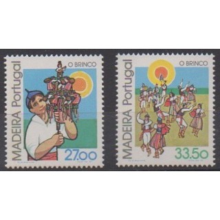 Buy this set of stamps of Portugal (Madeira) of the year 1982 (Nb 87/88).