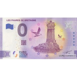 Euro banknote memory - 29 - Les phares de Bretagne - Tevennec - 2021-8 - Anniversary