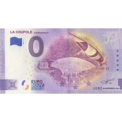 Euro banknote memory - 62 - La coupole - Planétarium 3D - 2021-2 - Anniversary