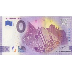 Euro banknote memory - 86 - Futuroscope - 2021-7 - Anniversary