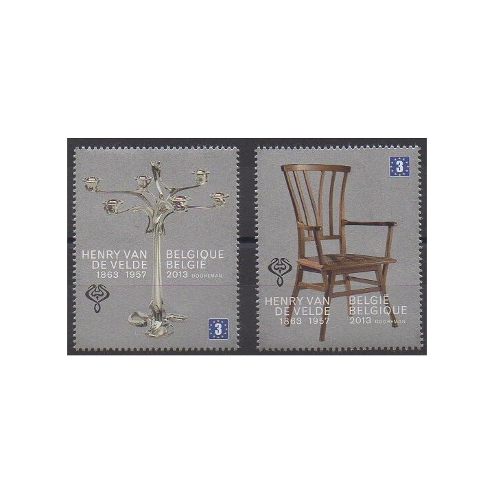 Acheter cette série de timbres de Belgique de l'année 2013 (No 4345/4346).