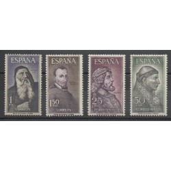 Espagne - 1963- No 1206/1207 - PA 294/PA295 - Célébrités