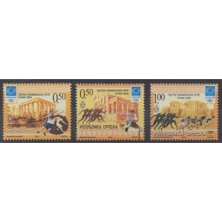 Buy this set of stamps of Bosnia and Herzegovina of the year 2004 (Nb 283/285).