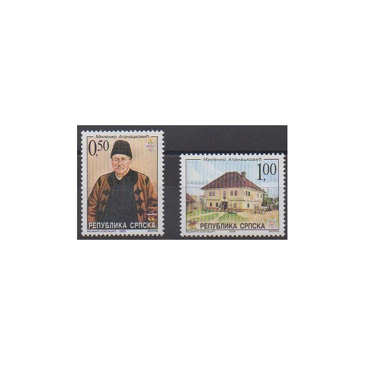 Buy this set of stamps of Bosnia and Herzegovina of the year 2005 (Nb 301/302).