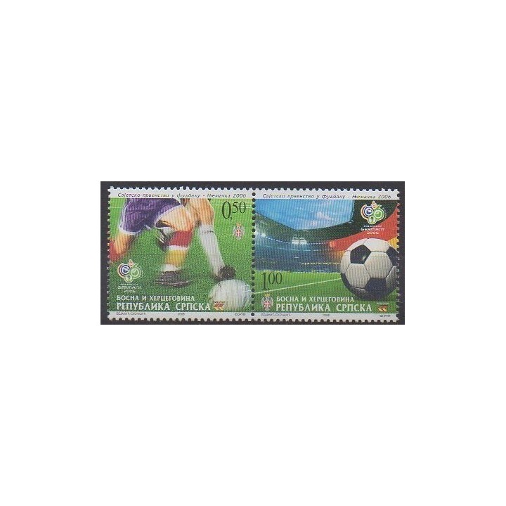 Acheter cette série de timbres de Bosnie-Herzégovine République Serbe de l'année 2006 (No 348/349).