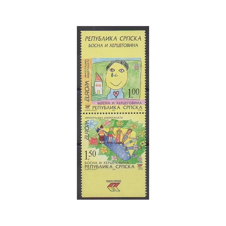 Acheter cette série de timbres de Bosnie-Herzégovine République Serbe de l'année 2006 (No 345/346).