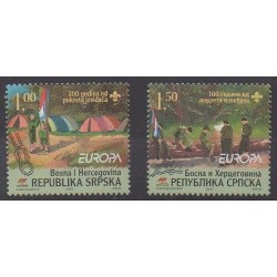 Bosnie-Herzégovine République Serbe - 2007 - No 362/363 - Scoutisme - Europa