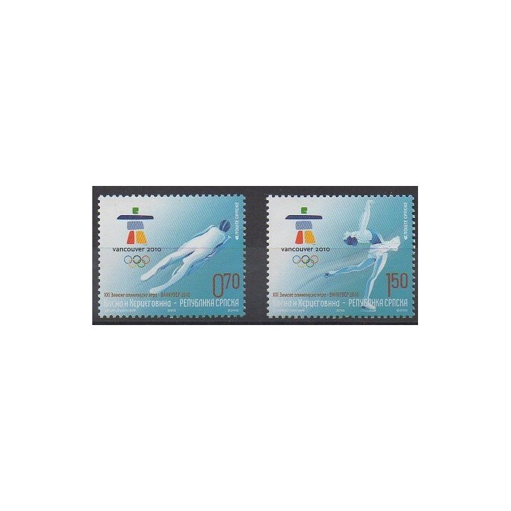 Acheter cette série de timbres de Bosnie-Herzégovine République Serbe de l'année 2010 (No 456/457).