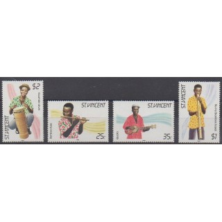 Acheter cette série de timbres de Saint-Vincent de l'année 1985 (No 858/861).