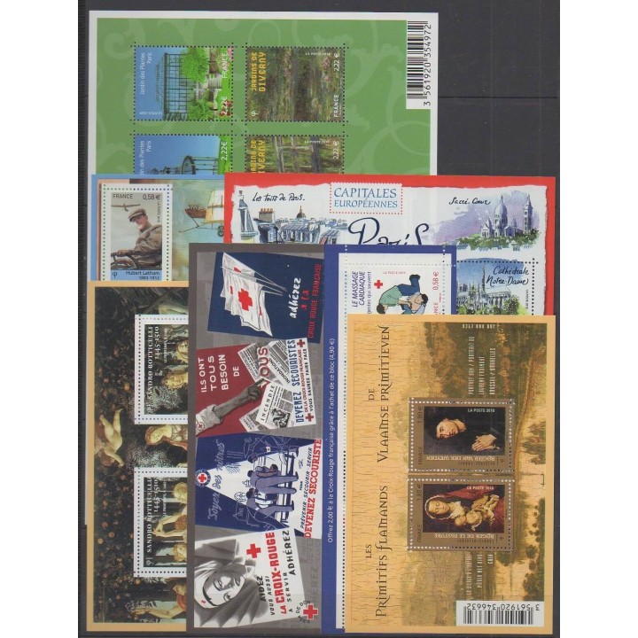 Buy the stamps and the 14 souvenir sheets of France of the year 2010 (Nb 4431/4527 - BF129/BF130).