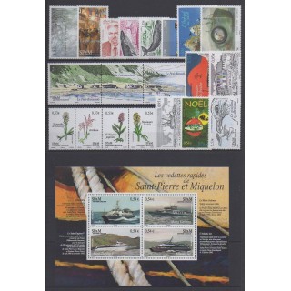 Buy the stamps and the souvenir sheet of Saint-Pierre et Miquelon of the year 2006 (Nb 860/881 - BF11 - PA86).